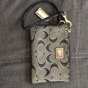 Coach Wristlet
